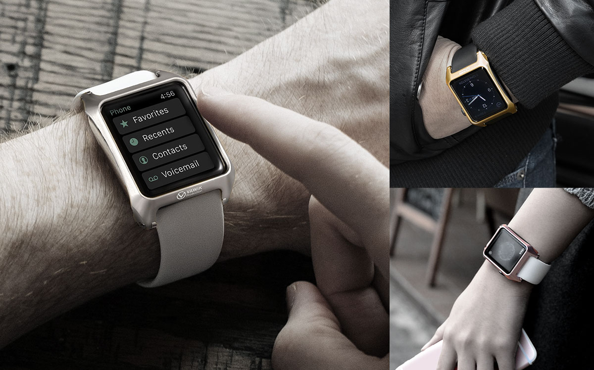 KiWAV Apple Watch 42mm 鋁合金保護殼